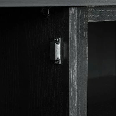 Camden Low Profile Fireplace and TV Stand for TVs up to 60" - Crosley Frosted Oak 14 Camden Low Profile Fireplace and TV Stand for TVs up to 60" - Crosley Frosted Oak - Image 12