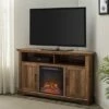 Kevland 2 Door Transitional Corner Highboy TV Stand with Fireplace for TVs up to 60" - Saracina Home Rustic Oak 2 Kevland 2 Door Transitional Corner Highboy TV Stand with Fireplace for TVs up to 60" - Saracina Home Rustic Oak -Cheap TV Stands Store unnamed file 1051