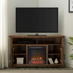 Kevland 2 Door Transitional Corner Highboy TV Stand with Fireplace for TVs up to 60" - Saracina Home Rustic Oak 14 Kevland 2 Door Transitional Corner Highboy TV Stand with Fireplace for TVs up to 60" - Saracina Home Rustic Oak -Cheap TV Stands Store unnamed file 1053