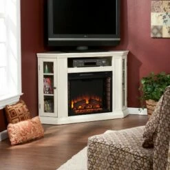 Claremore Convertible Media Fireplace - Aiden Lane Brown Mahogany -Cheap TV Stands Store unnamed file 111