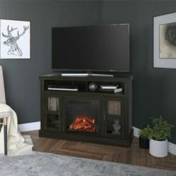 Room & Joy 54" Naples Corner TV Stand with Fireplace Brown Oak - Room & Joy -Cheap TV Stands Store unnamed file 1134