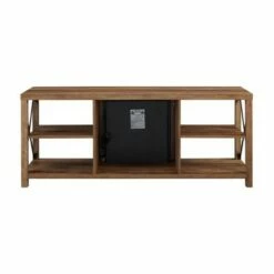 Sophie Rustic Farmhouse X Frame Fireplace TV Stand for TVs up to 65" - Saracina Home Rustic Oak 14 Sophie Rustic Farmhouse X Frame Fireplace TV Stand for TVs up to 65" - Saracina Home Rustic Oak -Cheap TV Stands Store unnamed file 1173