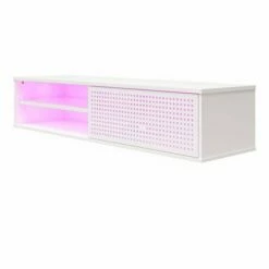 Glitch Floating TV Stand for TVs up to 60" White - NTENSE -Cheap TV Stands Store unnamed file 1268