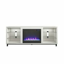 Up To 65" Westchester Fireplace Tv Stand For Tvs White - Cosmoliving By Cosmopolitan -Cheap TV Stands Store unnamed file 1346