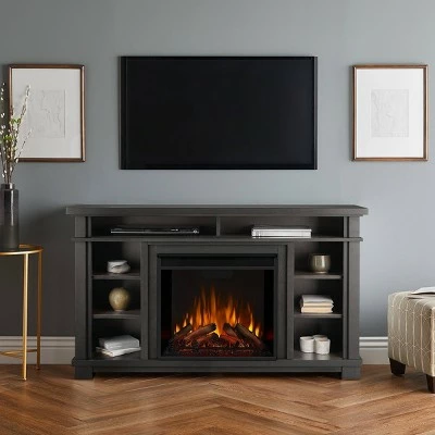 Real Flame Belford Media Electric Fireplace Gray 6 Real Flame Belford Media Electric Fireplace Gray - Image 4