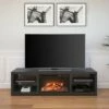 70" Bryan Fireplace TV Stand Black - Room & Joy -Cheap TV Stands Store unnamed file 1410