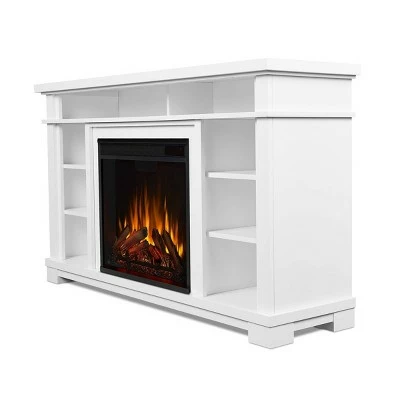 Real Flame Belford Electric Entertainment Fireplace White 3 Real Flame Belford Electric Entertainment Fireplace White