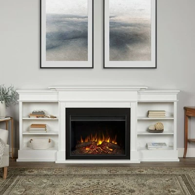 Real Flame Ashton Grand Electric Fireplace White 6 Real Flame Ashton Grand Electric Fireplace White - Image 4