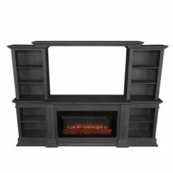 Real Flame Monte Vista Media Electric Fireplace White