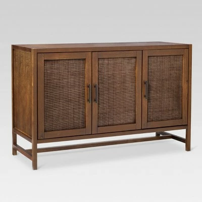 Warwick 3 Door Accent TV Stand for TVs up to 59" - Threshold™ White 13 Warwick 3 Door Accent TV Stand for TVs up to 59" - Threshold™ White - Image 12