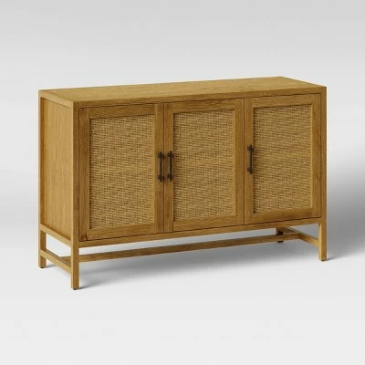 Warwick 3 Door Accent TV Stand for TVs up to 59" - Threshold™ White 15 Warwick 3 Door Accent TV Stand for TVs up to 59" - Threshold™ White - Image 14