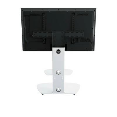 Mount with TV Stand for TVs up to 65" - AVF White/black 8 Mount with TV Stand for TVs up to 65" - AVF White/black - Image 6
