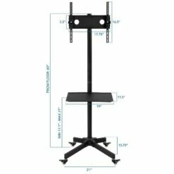 Mount-It! Mobile TV Cart Aluminum For 23"-55" Inch TVs (MI-1876) -Cheap TV Stands Store unnamed file 1635