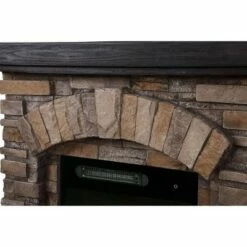 36" Freestanding Electric Fireplace Tan - Home Essentials -Cheap TV Stands Store unnamed file 1660