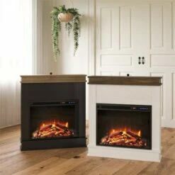 Room & Joy Mendon Fireplace Mantel Ivory Oak/Rustic Mantel - Room & Joy -Cheap TV Stands Store unnamed file 1697