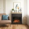 Room & Joy Mendon Fireplace Mantel Black/Natural Mantel - Room & Joy -Cheap TV Stands Store unnamed file 1699