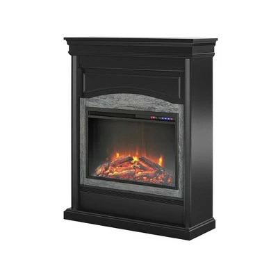 Hayman Electric Fireplace - Room & Joy Black 6 Hayman Electric Fireplace - Room & Joy Black - Image 4
