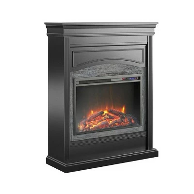 Hayman Electric Fireplace - Room & Joy Black 7 Hayman Electric Fireplace - Room & Joy Black - Image 5