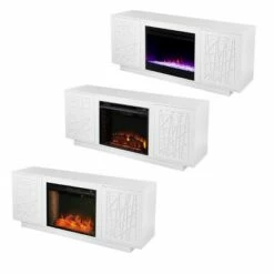 Flonsland Alexa Smart Fireplace with Media Storage White - Aiden Lane -Cheap TV Stands Store unnamed file 1741