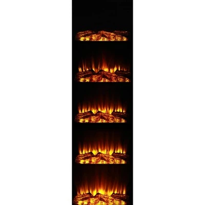 36" Freestanding Electric Fireplace Gray - Home Essentials 10 36" Freestanding Electric Fireplace Gray - Home Essentials - Image 8