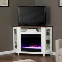 Ruldon Color Changing Fireplace with Media Storage White/Brown - Aiden Lane 14 Ruldon Color Changing Fireplace with Media Storage White/Brown - Aiden Lane -Cheap TV Stands Store unnamed file 1868
