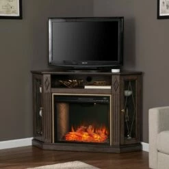 Stonstian Smart Fireplace with Media Storage Brown/Gold - Aiden Lane 14 Stonstian Smart Fireplace with Media Storage Brown/Gold - Aiden Lane -Cheap TV Stands Store unnamed file 1936