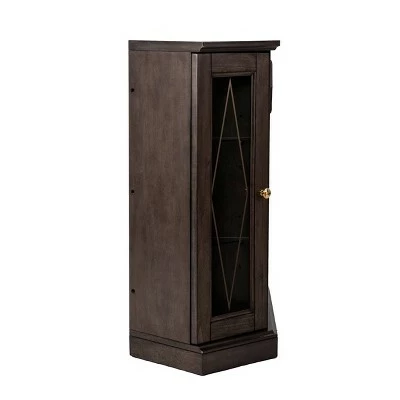 Stonstian Smart Fireplace with Media Storage Brown/Gold - Aiden Lane 7 Stonstian Smart Fireplace with Media Storage Brown/Gold - Aiden Lane - Image 5