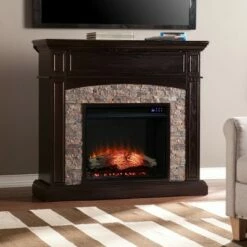 Greenwood Convertible Touch Panel Electric Fireplace Black - Aiden Lane -Cheap TV Stands Store unnamed file 1977