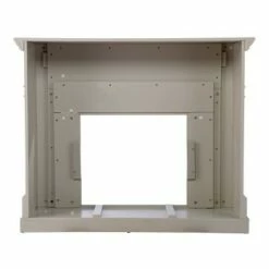 Talsham Color Changing Electric Fireplace with Marble Surround Gray - Aiden Lane -Cheap TV Stands Store unnamed file 1983