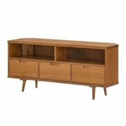 Cara Mid-Century Modern 3 Drawer Corner TV Stand for TVs up to 55" - Saracina Home Walnut 17 Cara Mid-Century Modern 3 Drawer Corner TV Stand for TVs up to 55" - Saracina Home Walnut -Cheap TV Stands Store unnamed file 201