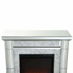 Lorelei Fireplace Silver - Picket House Furnishings -Cheap TV Stands Store unnamed file 2071