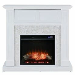 Nerrin Touch Panel Electric Media Fireplace with Tile Surround White - Aiden Lane -Cheap TV Stands Store unnamed file 2114