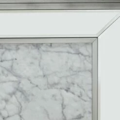 Tynchel Mirrored Faux Marble Touch Panel Fireplace Antique Silver - Aiden Lane -Cheap TV Stands Store unnamed file 2148