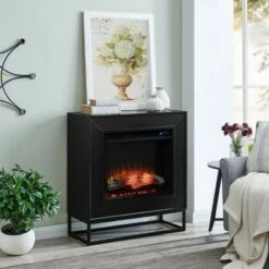 Holly & Martin Frescan Contemporary Touch Panel Fireplace Black - Holly & Martin -Cheap TV Stands Store unnamed file 2198