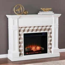 Budedar Touch Panel Fireplace with Marble Surround White - Aiden Lane 12 Budedar Touch Panel Fireplace with Marble Surround White - Aiden Lane -Cheap TV Stands Store unnamed file 2211