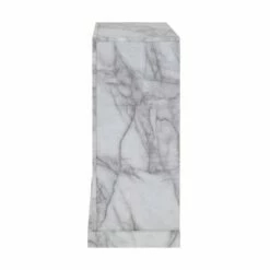 Dridun Faux Marble Touch Panel White/Gray - Aiden Lane -Cheap TV Stands Store unnamed file 2221
