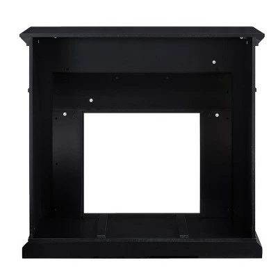 Dalmen Marble Touch Panel Fireplace Black - Aiden Lane 9 Dalmen Marble Touch Panel Fireplace Black - Aiden Lane - Image 7