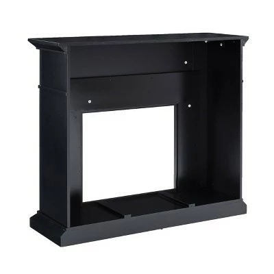 Dalmen Marble Touch Panel Fireplace Black - Aiden Lane 10 Dalmen Marble Touch Panel Fireplace Black - Aiden Lane - Image 8