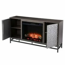 Dernal Electric Touch Panel Fireplace with Media Storage Gray - Aiden Lane -Cheap TV Stands Store unnamed file 2293