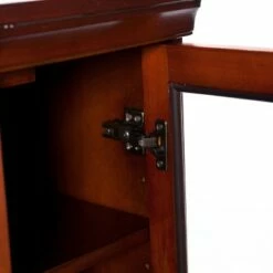 Claremore Touch Panel Electric Corner Fireplace with Storage - Aiden Lane Cherry -Cheap TV Stands Store unnamed file 2318