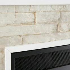 Reddon Corner Convertible Touch Panel Electric Fireplace with Storage - Aiden Lane White -Cheap TV Stands Store unnamed file 2333