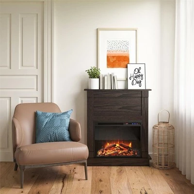 Room & Joy Elkdale Fireplace Mantel Espresso - Room & Joy 3 Room & Joy Elkdale Fireplace Mantel Espresso - Room & Joy