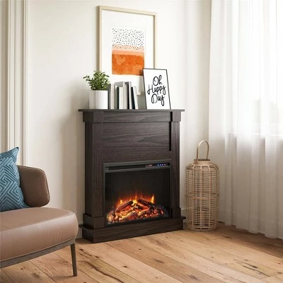 Room & Joy Elkdale Fireplace Mantel Espresso - Room & Joy 4 Room & Joy Elkdale Fireplace Mantel Espresso - Room & Joy - Image 2