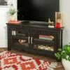 Modern 2 Glass Door Corner TV Stand for TVs up to 50" - Saracina Home Black 1 Modern 2 Glass Door Corner TV Stand for TVs up to 50" - Saracina Home Black -Cheap TV Stands Store unnamed file 236