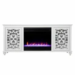 Hallvy Color Changing Fireplace with Media Storage White - Aiden Lane -Cheap TV Stands Store unnamed file 2375
