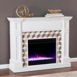 Budedar Color Changing Fireplace with Marble Surround White - Aiden Lane 12 Budedar Color Changing Fireplace with Marble Surround White - Aiden Lane -Cheap TV Stands Store unnamed file 2407
