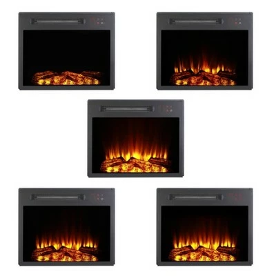 45" Freestanding Electric Fireplace Tan - Home Essentials 8 45" Freestanding Electric Fireplace Tan - Home Essentials - Image 6