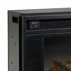 43" Electric Fireplace Insert with Log Set Look Black - Benzara -Cheap TV Stands Store unnamed file 2498