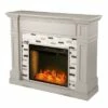 Talsham Alexa Smart Fireplace with Marble Surround Gray - Aiden Lane -Cheap TV Stands Store unnamed file 2499