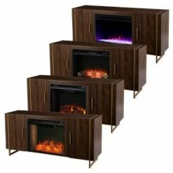 Farnsmet Electric Fireplace with Media Storage Brown/Gold - Aiden Lane 9 Farnsmet Electric Fireplace with Media Storage Brown/Gold - Aiden Lane -Cheap TV Stands Store unnamed file 2576